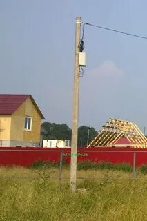 Опора на участок
