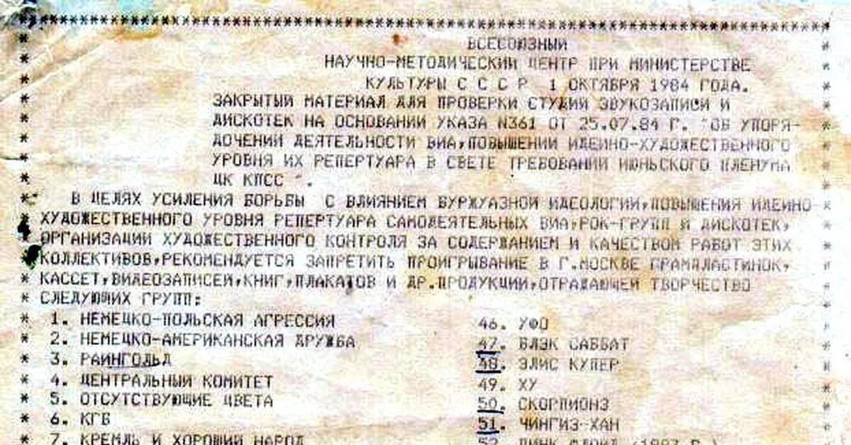 Запрещенные группы в ссср. Список запрещенных групп 2024. Список запрещенных музыкальных групп в ссср. Список запрещенных рок групп в ссср. Запрещенные группы в ссср.