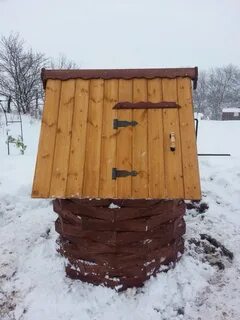 Зимний колодец своими руками