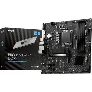 Msi материнская плата pro b760m p ddr4
