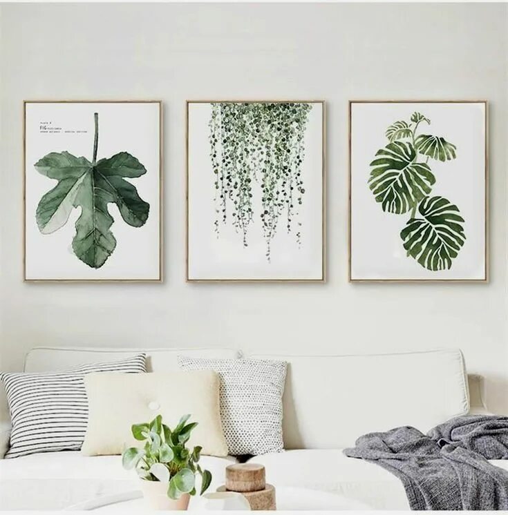 Wall Art Print Minimalism Pictures Living Room Kids Room Beautiful Colorful Flow