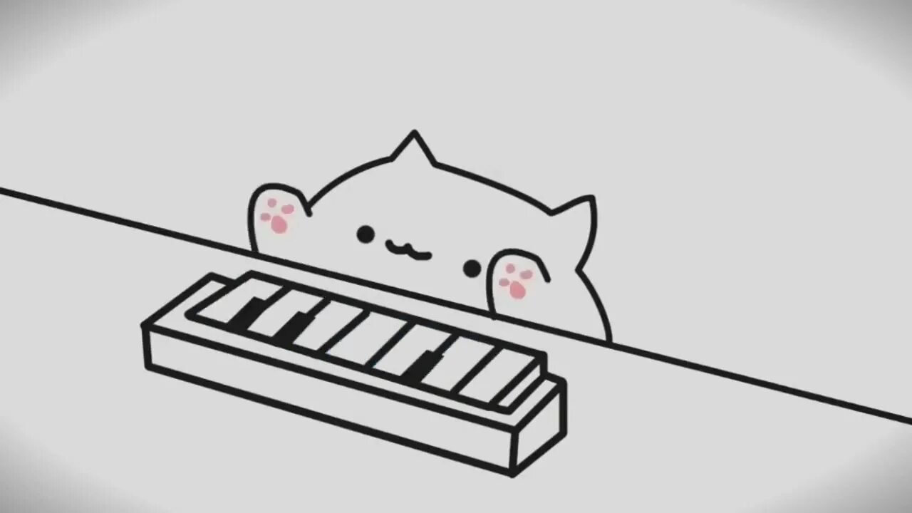 Бонго Кэт пианино. V 2 Бонго Кэт. Кот на пианино. Кот играет на пианино. Мем играет на пианино