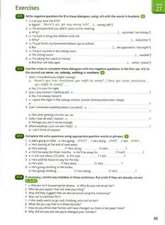 English in use exercises
