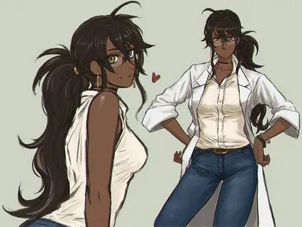 Dark skinned female