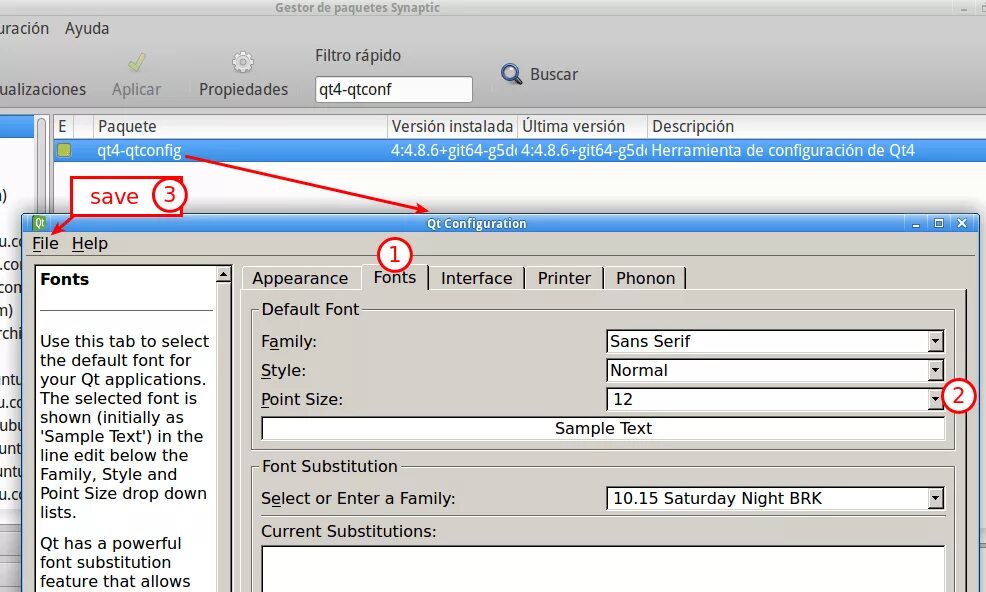 Create a configuration file