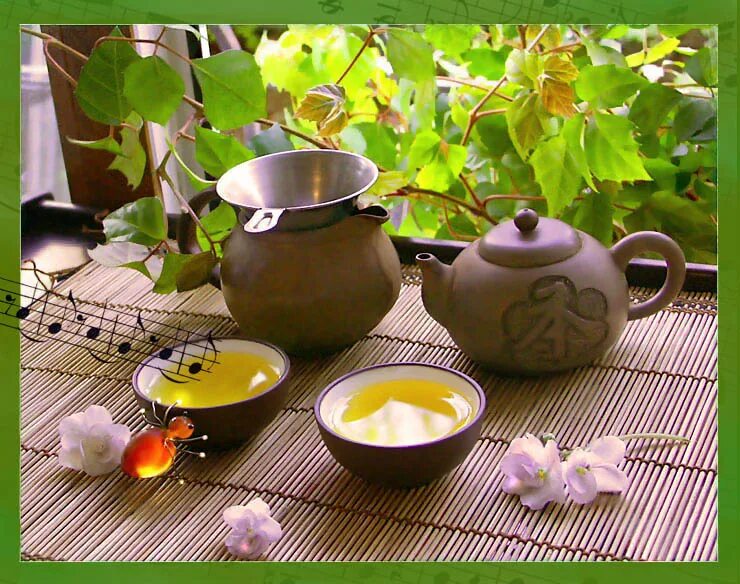 доброе утро по китайски. чай на закате. чайные традиции китая. чаепитие. утреннее чаепитие.