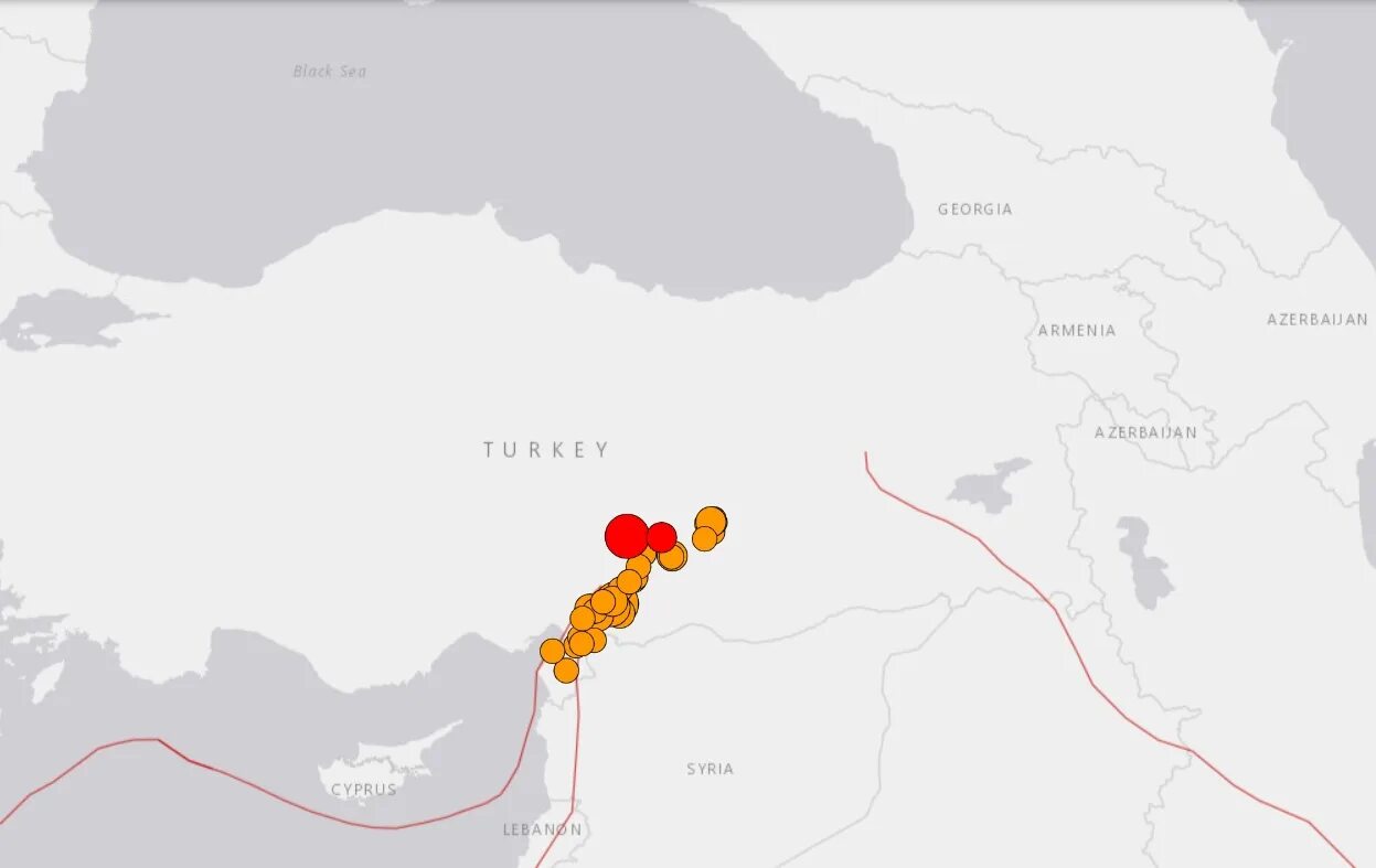 Карта землетрясений в турции. Землетрясение в Турции на карте. Карта землетрясений. Карта турецкого землетрясения. Сейсмическая карта Турции 2023.