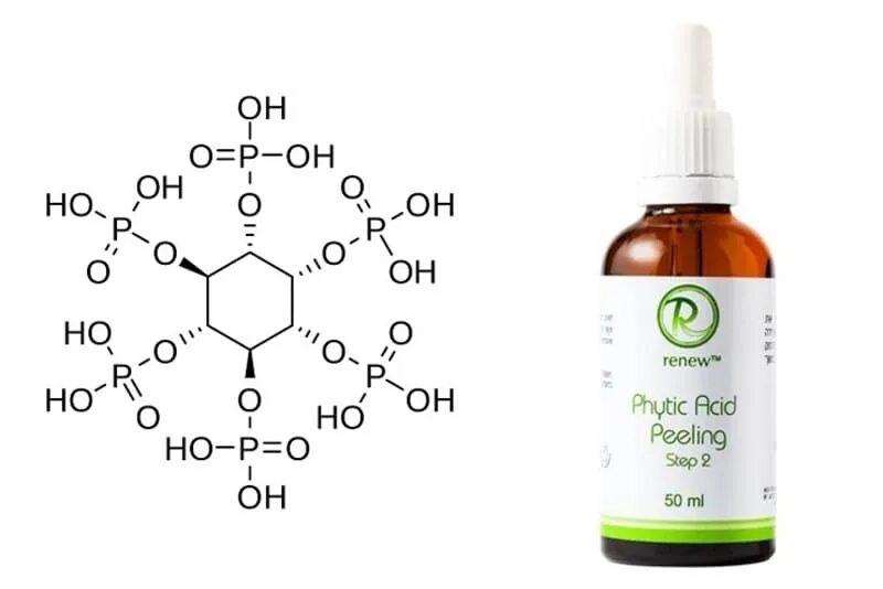 Какие кислоты для лица. Фитиновая кислота формула. Фитиновая кислота хелатные комплексы. Фитиновая кислота структурная формула. Фитиновая кислота структура.