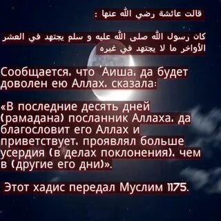 Какие суры надо читать в ночь кадр