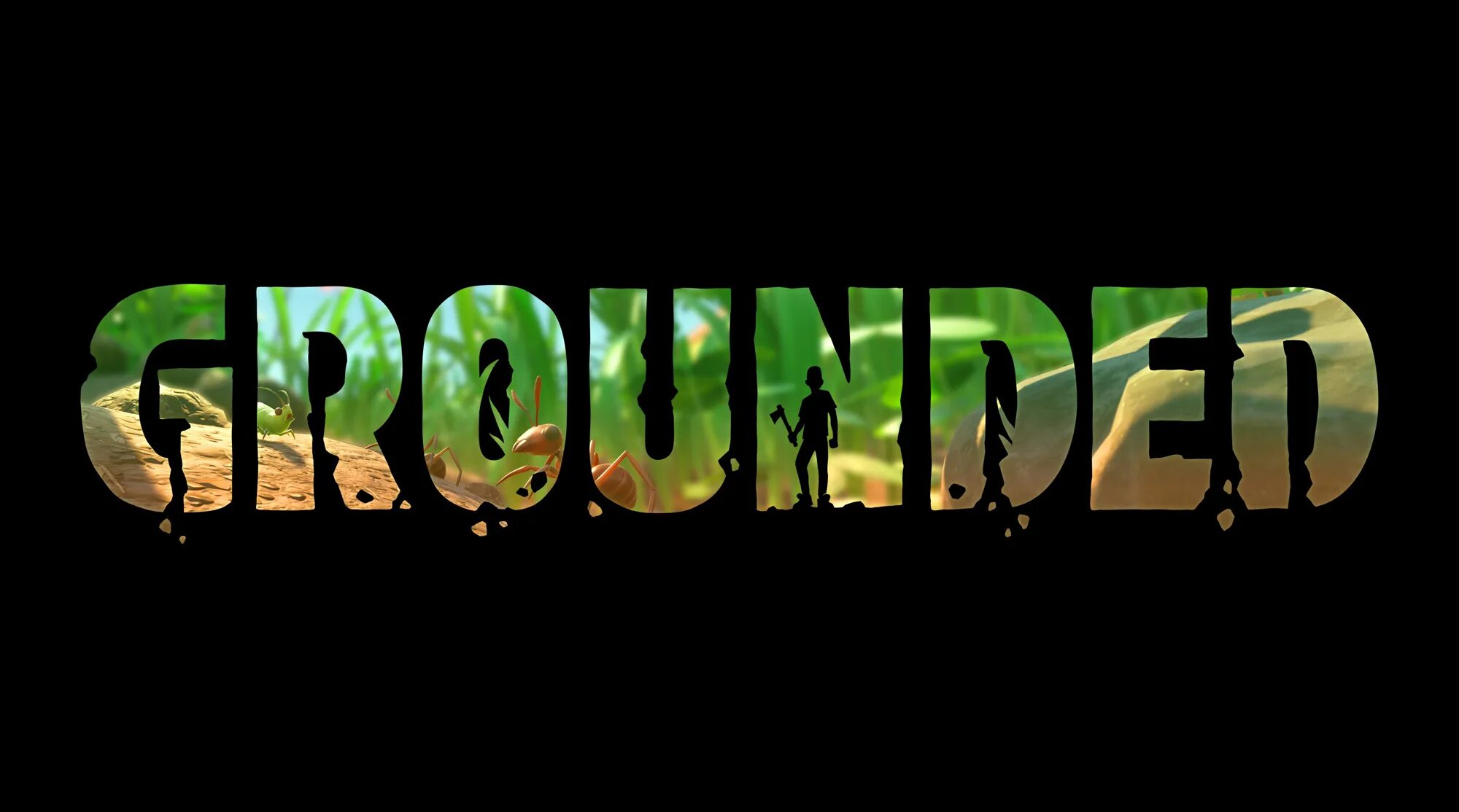 Grounded 1.4. Grounded игра. Игра надпись. Игровая надпись. Граундед лого.