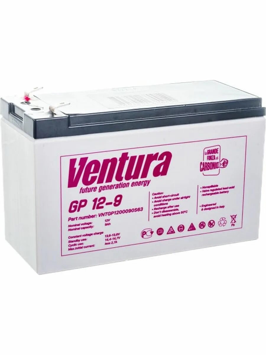 Ventura GP 12-9. Аккумулятор Ventura GP 12-12. Аккумуляторная батарея Ventura GP 12-18. Ventura GP 12-9 12в 9 а·ч.