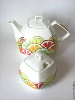 Чайник сахарница