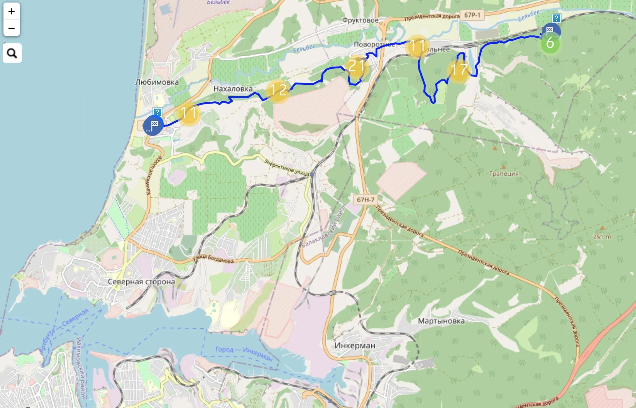 Большая севастопольская тропа карта. Большая Севастопольская тропа маршрут на карте. Севастопольская тропа карта маршрута. Севастопольская тропа Крым на карте.