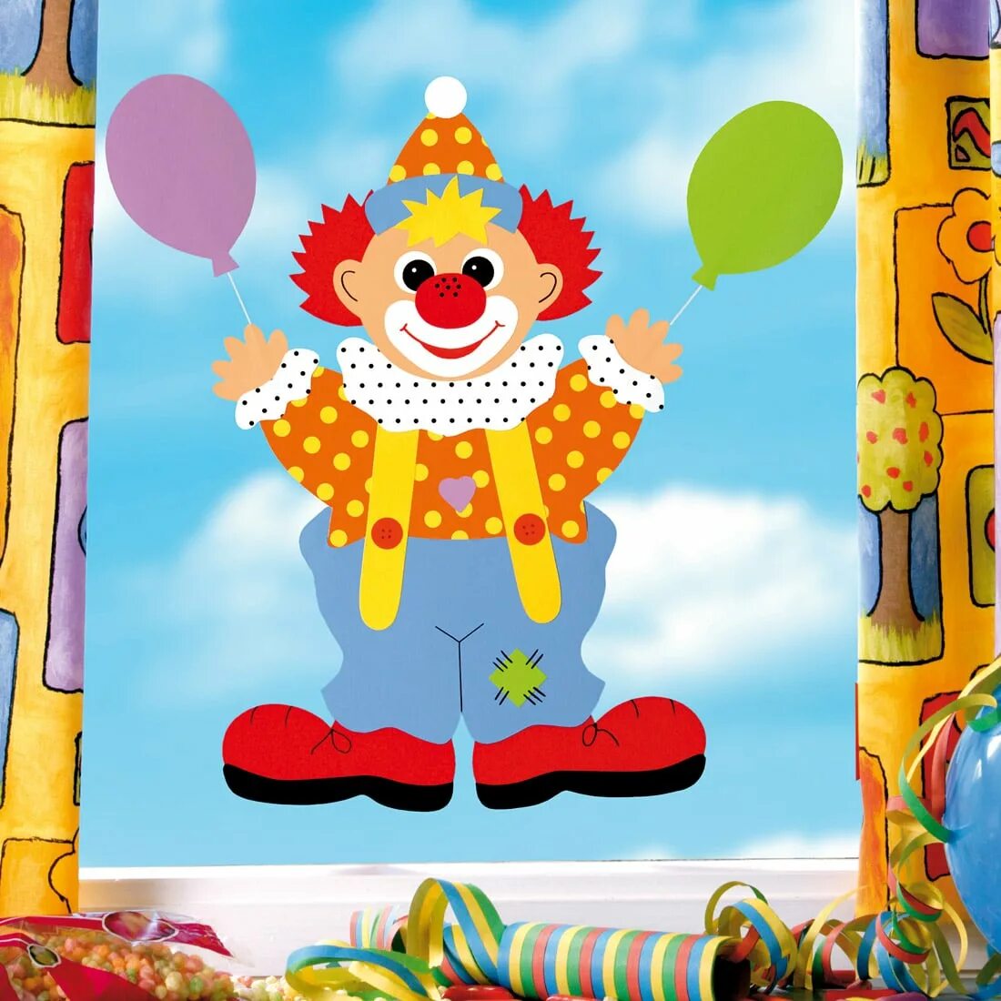 Клоун поделка для детей. Клоун аппликация для детей. Объемная аппликация клоун. Клоун из бумаги аппликация. Клоун поделка из бумаги.