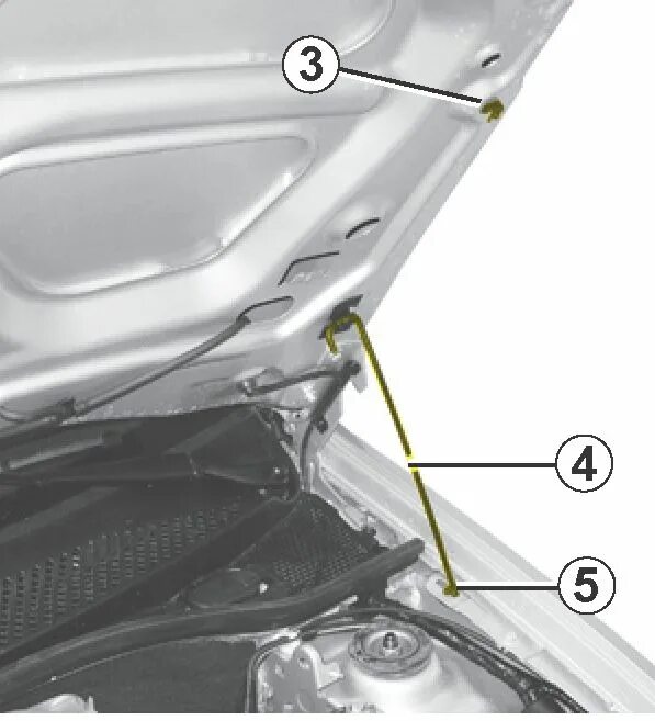 Как открыть закрытый капот. Упор капота Рено Меган 2. Капот Рено Симбол 2. Крепление держателя капота Рено Лагуна 2. Рено Логан 2 фиксатор капота.