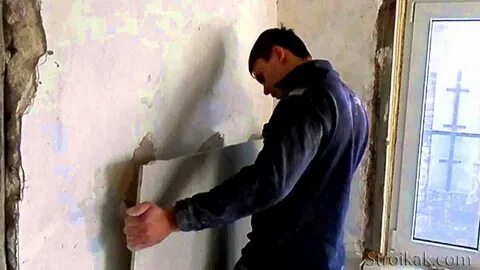 Гипсокартон можно клеить на пену