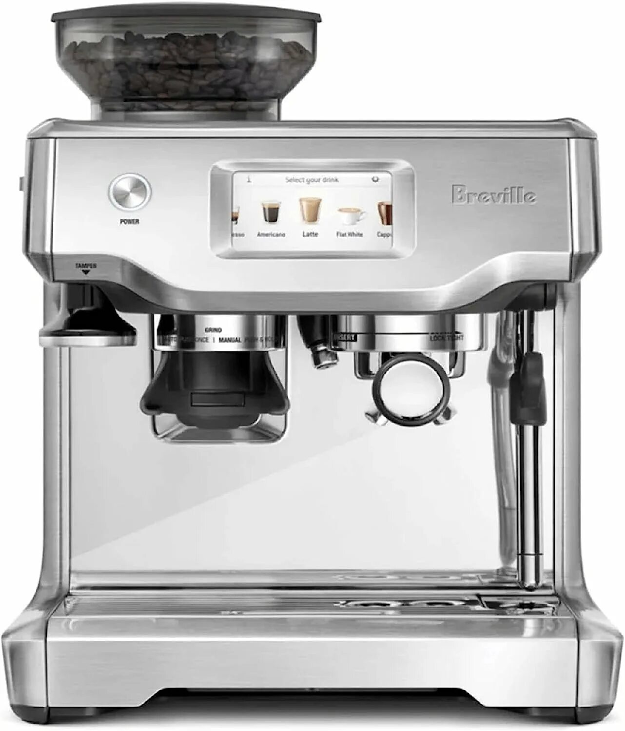 Кофемашина touch. Barista Touch Espresso Machine bes880bss. Breville Barista Touch. Breville bes900xl. Кофемашина Sage ses980btr.