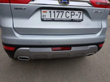 Бампер geely atlas