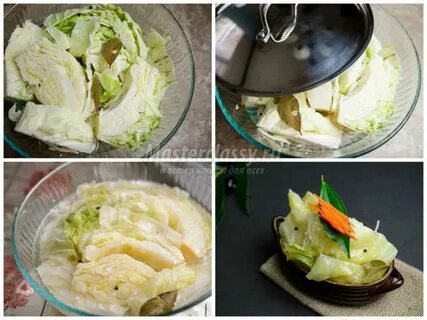 Засолка капусты большими кусками