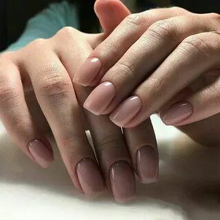 Ногти натуральных оттенков