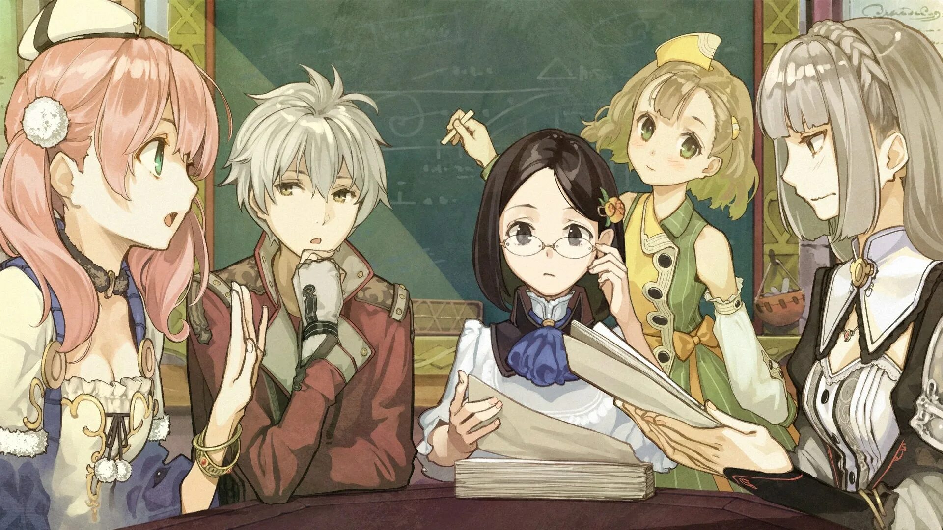 Atelier escha & logy: alchemist of dusk sky (2014). аниме мастерская эски и логи. алхимики сумеречного неба. аниме мастерская эски и логи. аниме мастерская эски и логи: алхимики сумеречного неба.