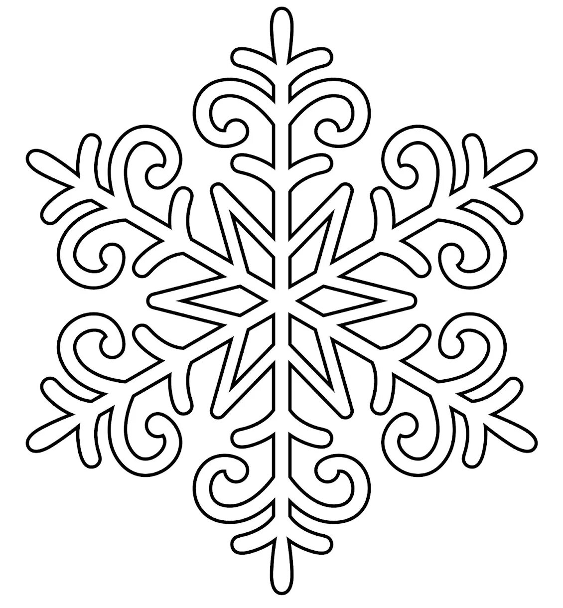 Снежинки красивые шаблоны для вырезания. Снежинка раскраска. Вытынанки снежинки. Снежинка рисунок. Снежинка трафарет для вырезания.