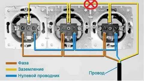 Как присоединить розетку к проводам