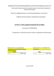 Отчет по практике безопасность
