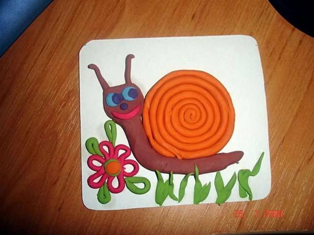 Лепка для детей. Пластилиновая живопись. Лепим из пластилина картон. Аппликация пластилином на картоне. Поделки из пластилина для детей.