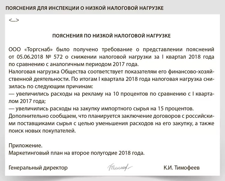 Дал следующие пояснения. Низкая налоговая нагрузка по налогу на прибыль объяснение. Ответ ИФНС О низкой налоговой нагрузке. Обоснование низкой налоговой нагрузки. Низкая налоговая нагрузка пояснения в налоговую.