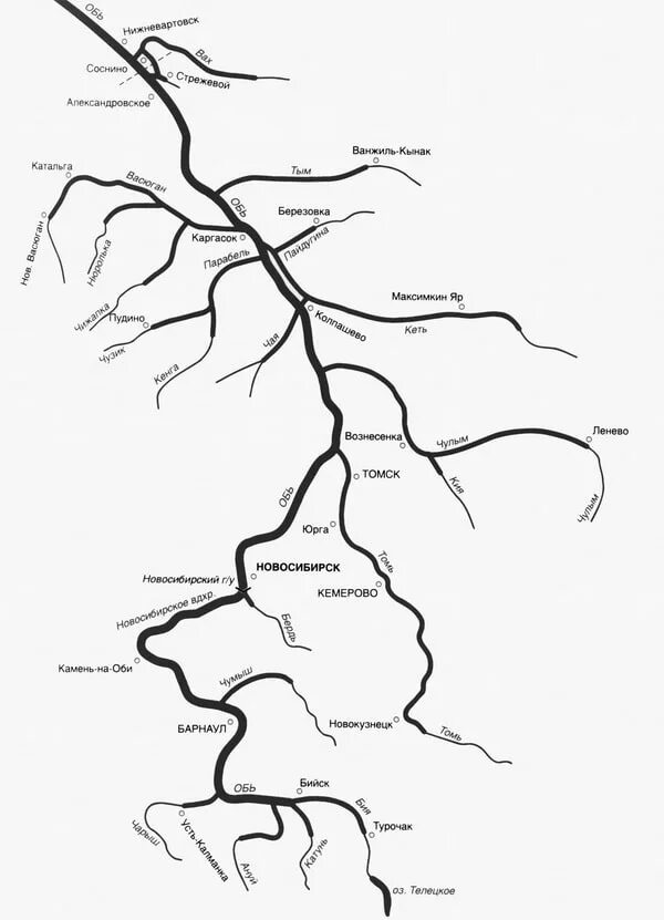 Карта движения рек. Схема бассейна реки Обь. Река Обь бассейн реки. Бассейн реки Обь на карте. Схема реки Обь с притоками.