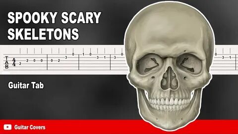 Scary skeleton текст