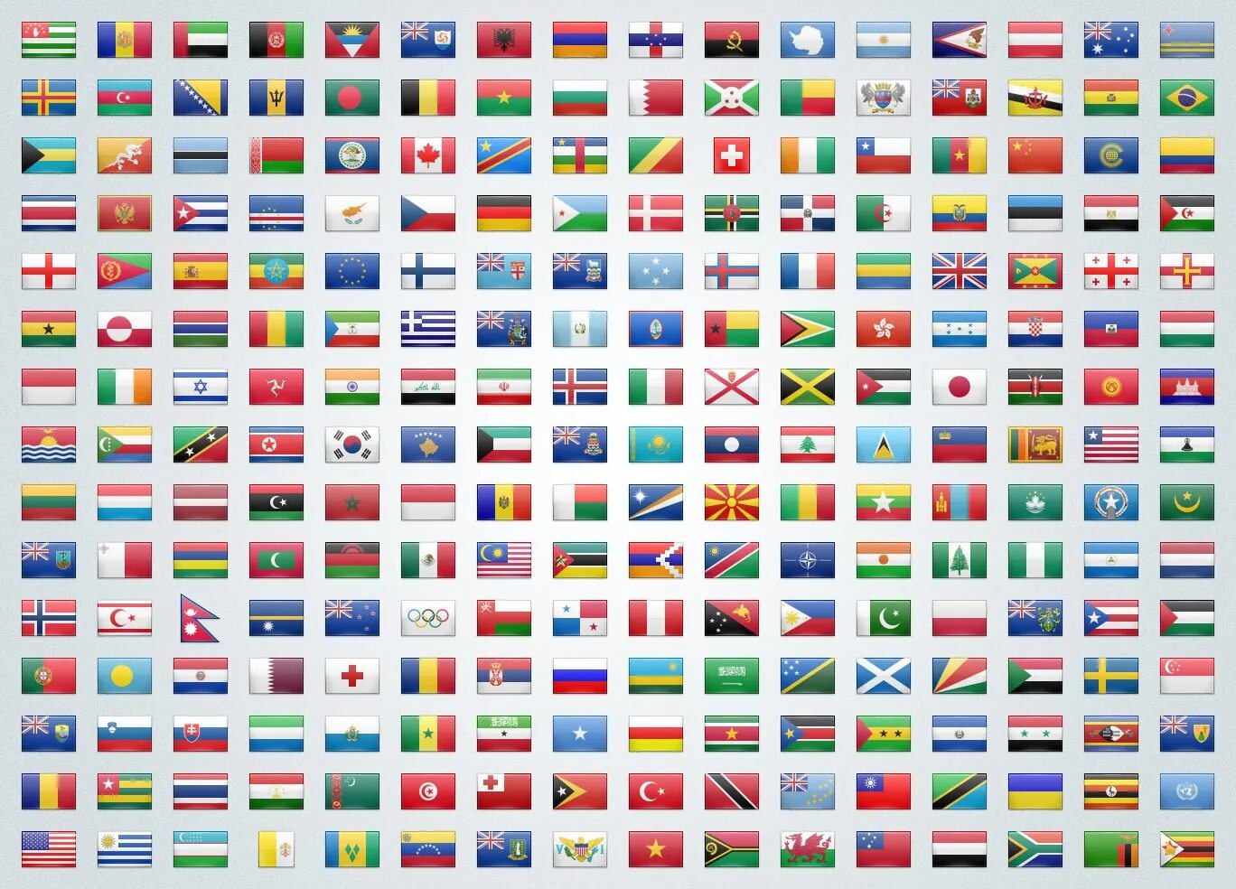 Th страна. Флаги всех стран. Национальные флаги.