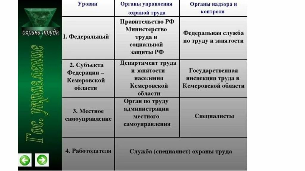 1 уровни государственного. Уровни надзора и контроля. Органы управления надзора и контроля охрана труда. Уровни контроля охраны труда. Органы государственного надзора в области охраны труда.