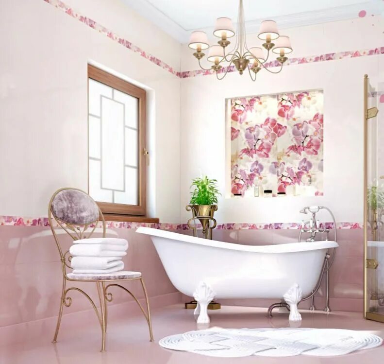 10 ванных комнат с необычными обоями Bathroom interior design, Bathroom interior