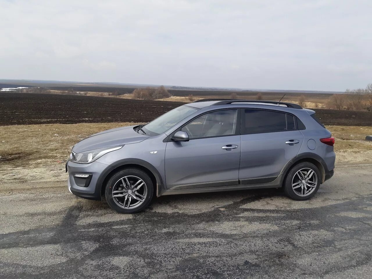 Колёса R17 - KIA Rio X-Line, 1,6 л, 2019 года колёсные диски DRIVE2