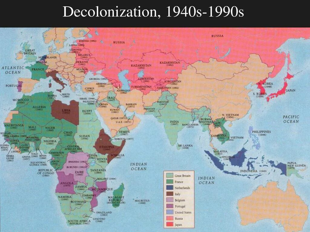 Получили независимость после первой мировой войны. Колонии в Азии карта. Карта Азии 1940. Деколонизация стран Азии и Африки. Колониальная Азия.