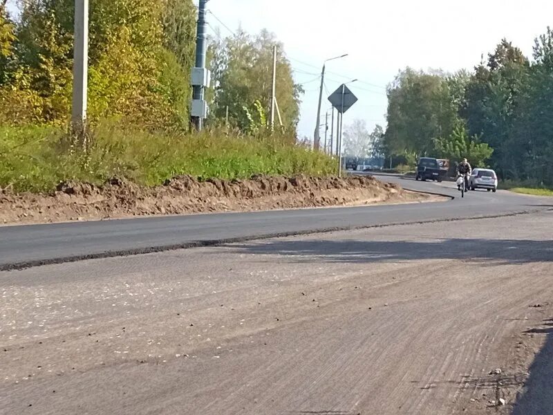 Выполнен ремонт дороги