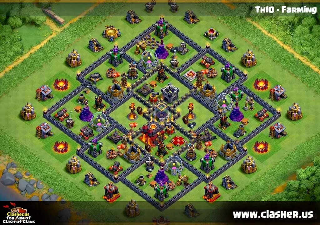 Тх 10 уровня. Клэш 10 ратуш. 10 ратуша в clash of clans. база 10 тх в clash of clans. ратуша 10 уровня clash of clans.