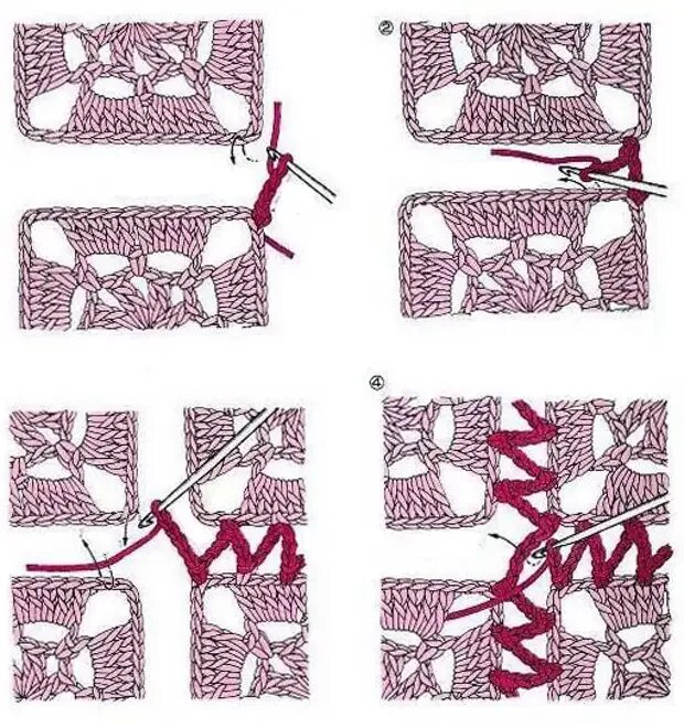 Вязание крючком Бабушкин квадрат соединение квадратов. Соединение мотивов крючком Бабушкин квадрат. Бабушкин квадрат соединение мотивов иглой. Соединить вязаные квадраты крючком. Соединение деталей крючком