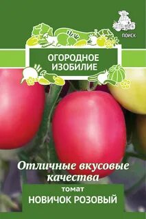 Характеристика томата новичок розовый