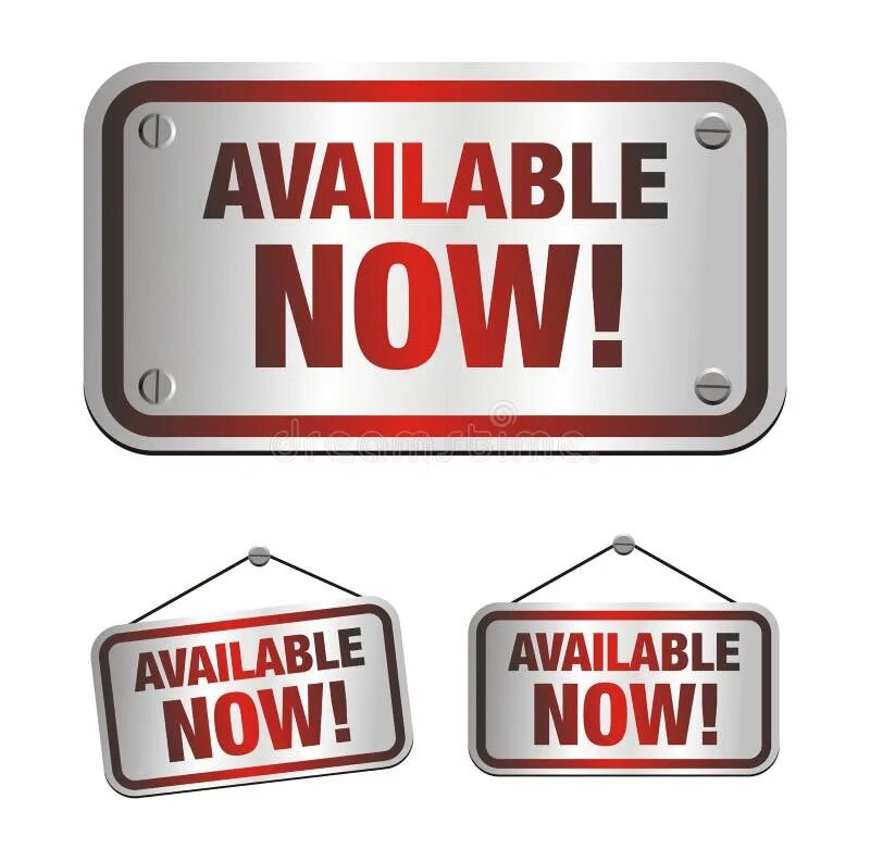 This is is not available now. Available now. available now png. available sign.