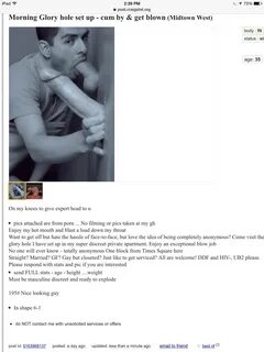 Slideshow: glory hole craigslist.