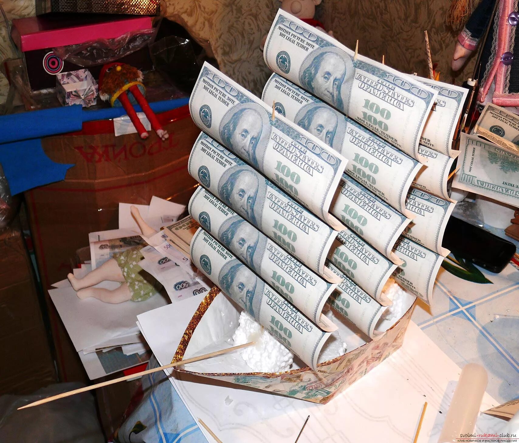 Социальное жилье. Оформить деньги на дом. Оформить деньги на дом. Корабль из денежных купюр. Оформить деньги на дом.