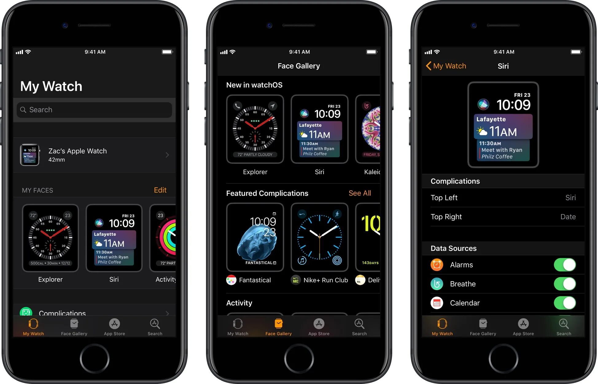 App gallery для часов. Сири на эпл вотч. сири циферблат. как отключить звук сири на эппл вотч. циферблат siri как настроить на apple watch.