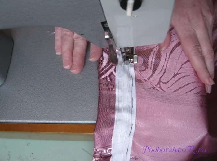 Где подшить шторы. Подрубить шторы. подшить тюль своими руками.