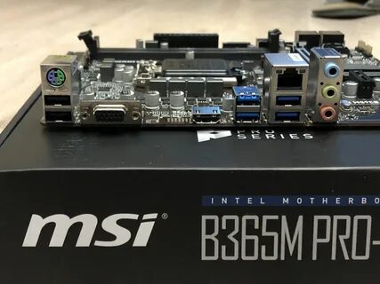 Материнская плата msi b365m pro vdh