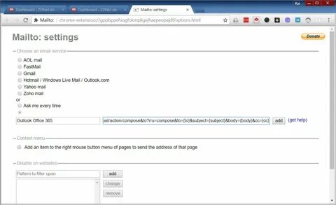 Mail to link
