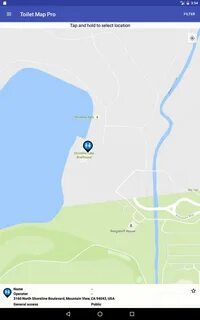 Toilet map