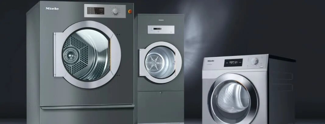 Ремонт бытовой техники миле. Промышленная сушильная машина Miele. Miele professional.
